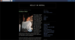 Desktop Screenshot of kellyinnepal.blogspot.com