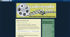 Desktop Screenshot of descubriendoelcine.blogspot.com