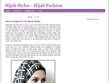 Tablet Screenshot of fashion-hijab-style.blogspot.com