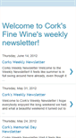 Mobile Screenshot of corksfinewinenewsletter.blogspot.com