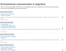 Tablet Screenshot of environmentalcommunicationinargentina.blogspot.com