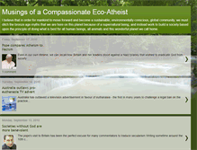 Tablet Screenshot of ecoatheist.blogspot.com