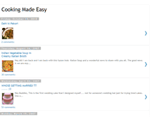 Tablet Screenshot of cookingmadeasy.blogspot.com