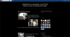 Desktop Screenshot of deborah-clearingclutterwhileon20meds.blogspot.com