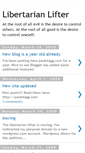 Mobile Screenshot of libertarianlifter.blogspot.com