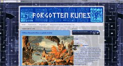 Desktop Screenshot of forgottenrunes.blogspot.com