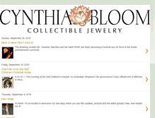 Tablet Screenshot of cynthiabloomjewelry.blogspot.com