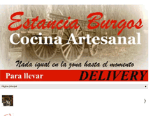 Tablet Screenshot of estanciaburgos.blogspot.com