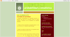Desktop Screenshot of consultasprobabilidadyestadistica.blogspot.com