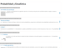 Tablet Screenshot of consultasprobabilidadyestadistica.blogspot.com