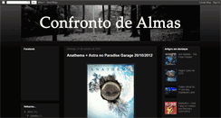 Desktop Screenshot of confrontodealmas.blogspot.com