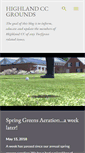 Mobile Screenshot of highlandccgroundsdept.blogspot.com