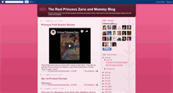 Desktop Screenshot of princesszaria.blogspot.com
