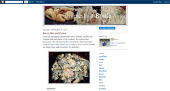Desktop Screenshot of betsysthymeinabottle.blogspot.com