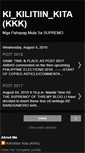 Mobile Screenshot of ki-kilitiin-kita.blogspot.com