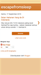 Mobile Screenshot of escapefromsleep.blogspot.com
