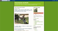 Desktop Screenshot of ceipelriscoconocimientodelmedio.blogspot.com