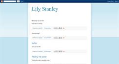 Desktop Screenshot of lilystanleyvintage.blogspot.com