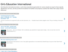 Tablet Screenshot of girlseducationinternational.blogspot.com