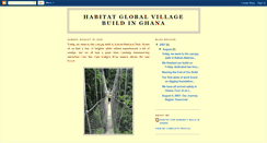 Desktop Screenshot of globalvillageghana.blogspot.com