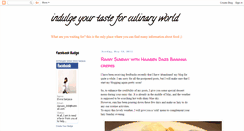 Desktop Screenshot of food-couture.blogspot.com