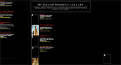 Desktop Screenshot of myislandweddinggallery.blogspot.com