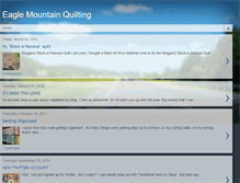 Tablet Screenshot of eaglemountainquilting.blogspot.com