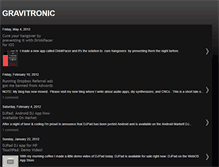 Tablet Screenshot of gravitronic.blogspot.com