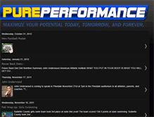 Tablet Screenshot of pinedalepureperformance.blogspot.com