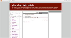 Desktop Screenshot of gitarlar.blogspot.com
