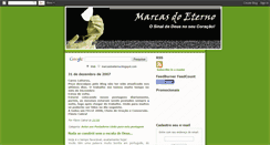 Desktop Screenshot of marcasdoeterno.blogspot.com