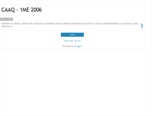 Tablet Screenshot of caaq2006.blogspot.com