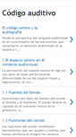 Mobile Screenshot of codigoauditivo.blogspot.com