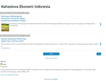 Tablet Screenshot of mahasiswaekonomiindonesia.blogspot.com