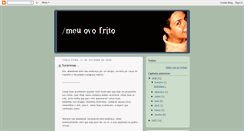 Desktop Screenshot of meuovofrito.blogspot.com