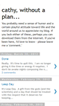 Mobile Screenshot of cathywithoutaplan.blogspot.com