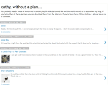 Tablet Screenshot of cathywithoutaplan.blogspot.com