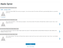 Tablet Screenshot of facialmask-mask.blogspot.com