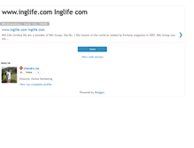 Tablet Screenshot of inglifecom.blogspot.com