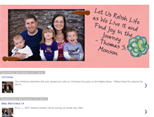 Tablet Screenshot of becksteadfam.blogspot.com