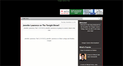 Desktop Screenshot of hungergames-fans.blogspot.com
