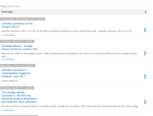 Tablet Screenshot of hungergames-fans.blogspot.com