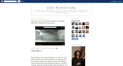 Desktop Screenshot of letswatchcarl.blogspot.com