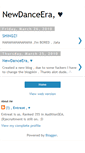 Mobile Screenshot of newdanceera.blogspot.com