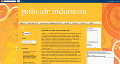 Desktop Screenshot of poloairindonesia.blogspot.com