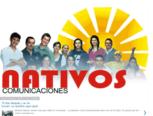 Tablet Screenshot of nativoscomunicaciones.blogspot.com