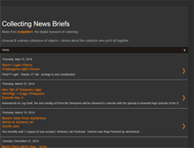 Tablet Screenshot of hobby-collecting-news.blogspot.com