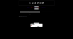 Desktop Screenshot of ipllivechannels.blogspot.com