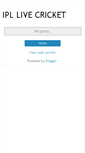 Mobile Screenshot of ipllivechannels.blogspot.com