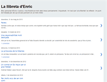 Tablet Screenshot of lallibretadenric.blogspot.com